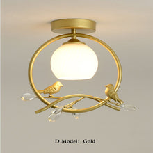 Load image into Gallery viewer, Eliora — Scandinavian LED Ceiling Light, Frosted Glass, Iron &amp; Glass, 3 Models
