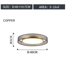 Load image into Gallery viewer, Candyfence LED ceiling light, size comparison W50cm and W60cm
