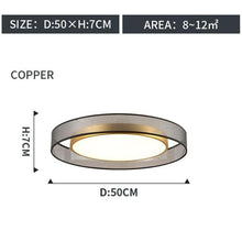 Load image into Gallery viewer, Candyfence LED ceiling light, installed in living room, neutral white mode
