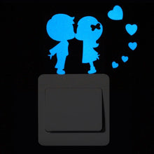 Load image into Gallery viewer, Glow-in-the-Dark Wall Stickers for Kids — Fluorescent Bedroom Decor
