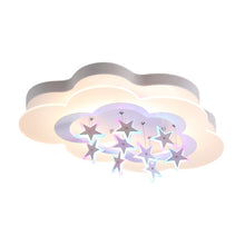 Load image into Gallery viewer, Children's LED ceiling chandelier, D60cm, installed in kids bedroom
