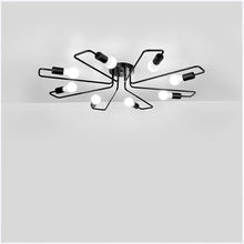 Load image into Gallery viewer, Cascais multi-head ceiling pendant, cage shade close-up, industrial style
